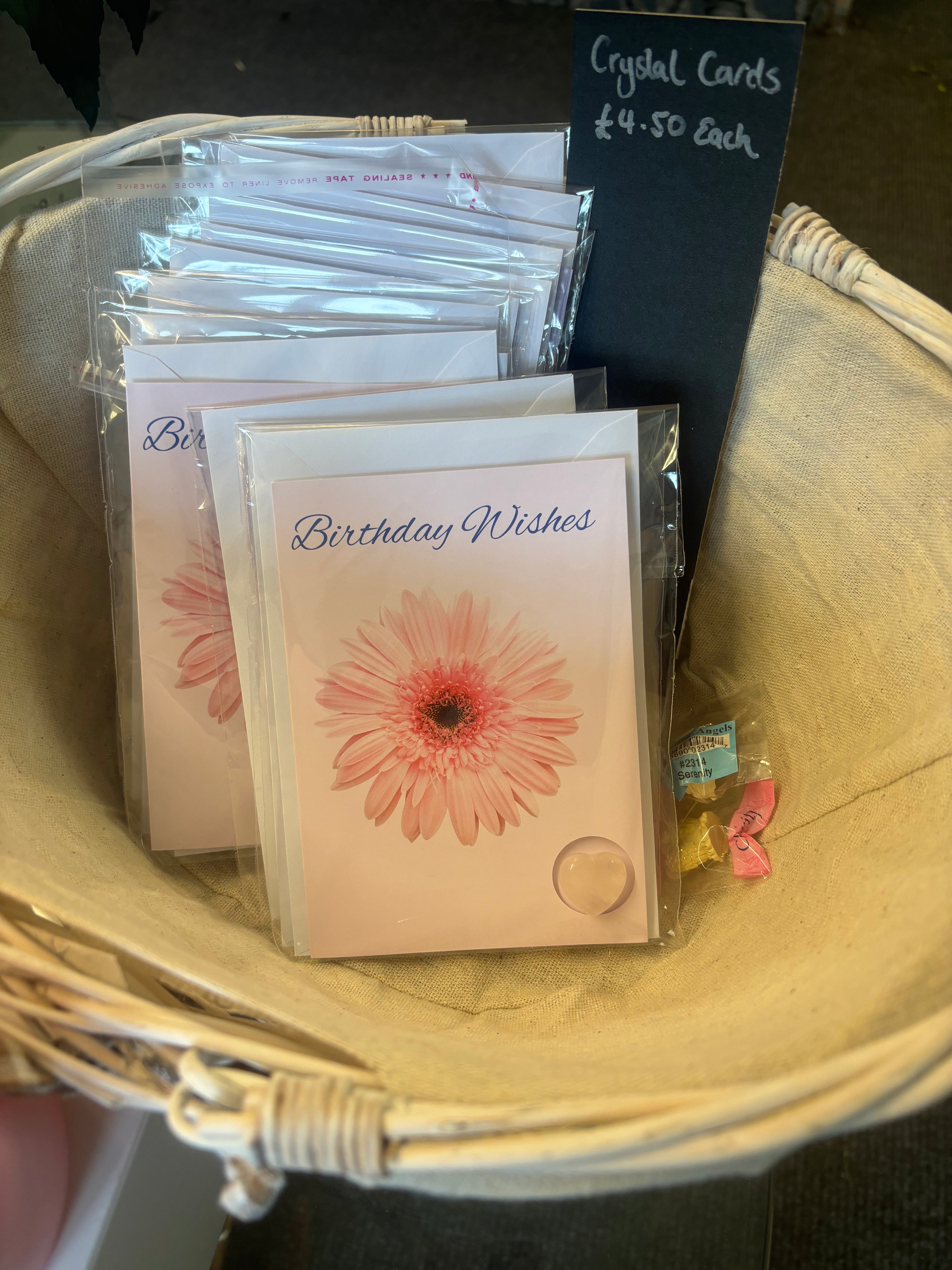 Crystal Birthday Card