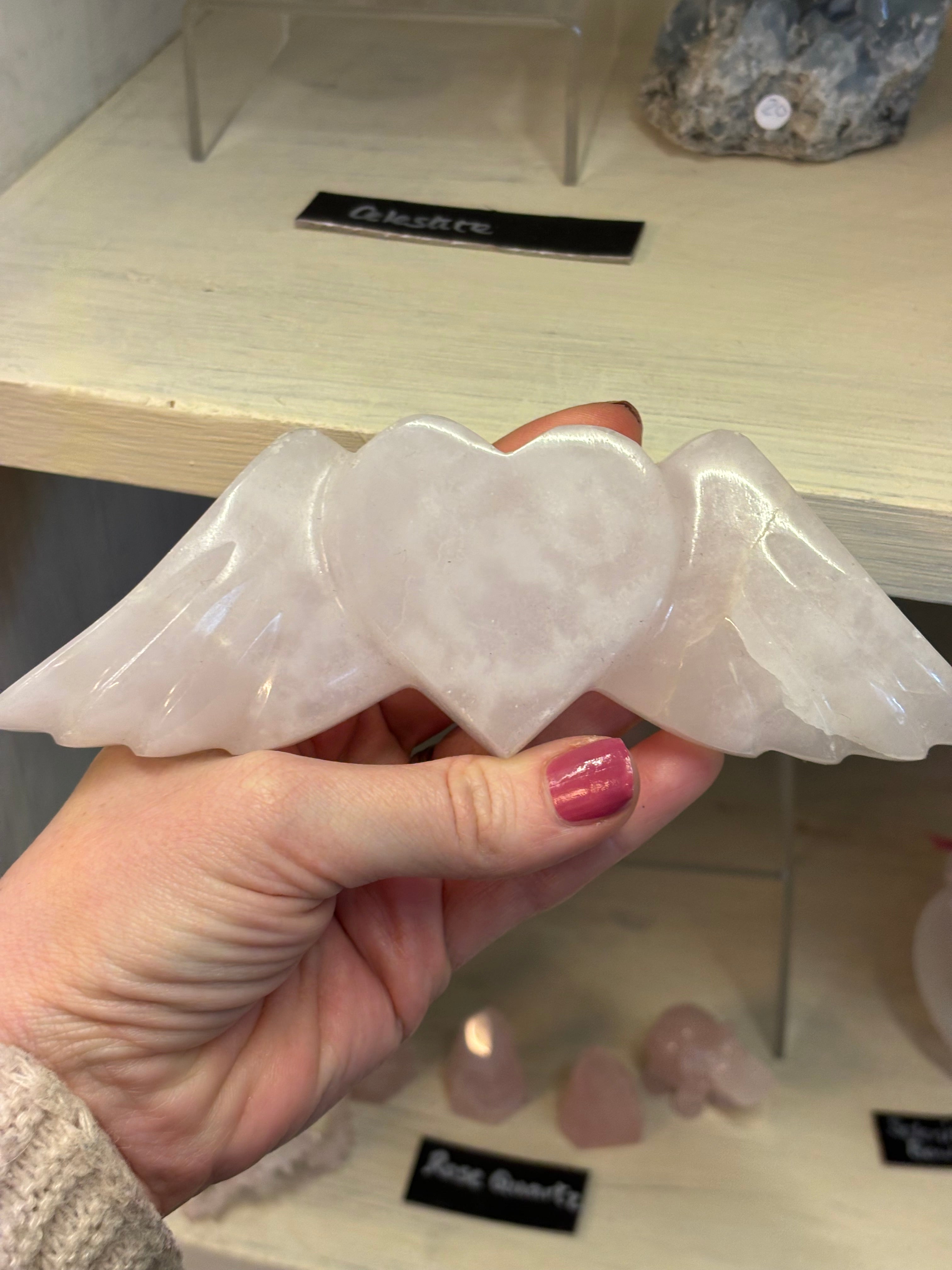 Mangano Heart with Wings