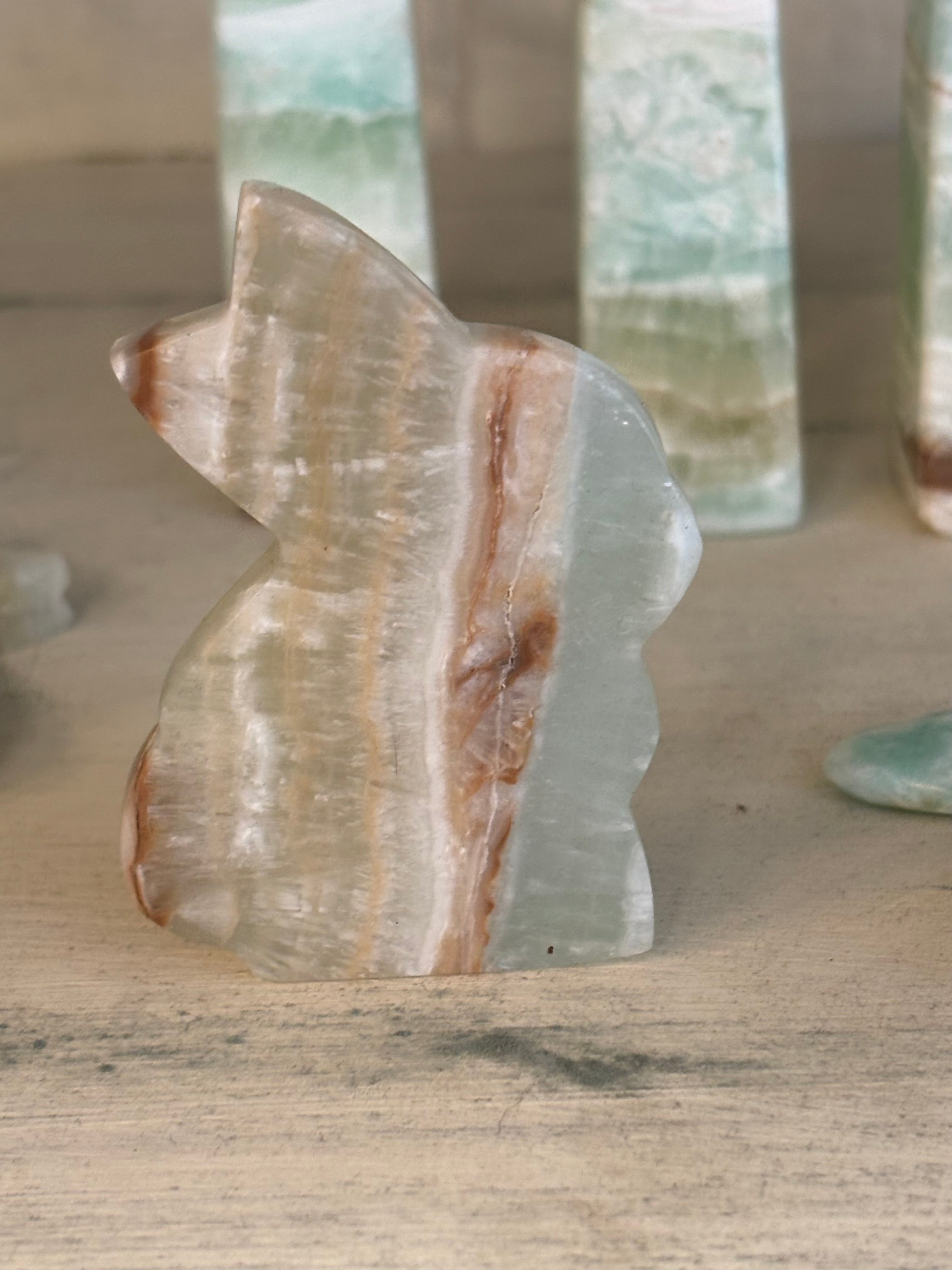 Caribbean Calcite Bunny