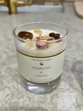 Tigers Eye & Coffee Candle