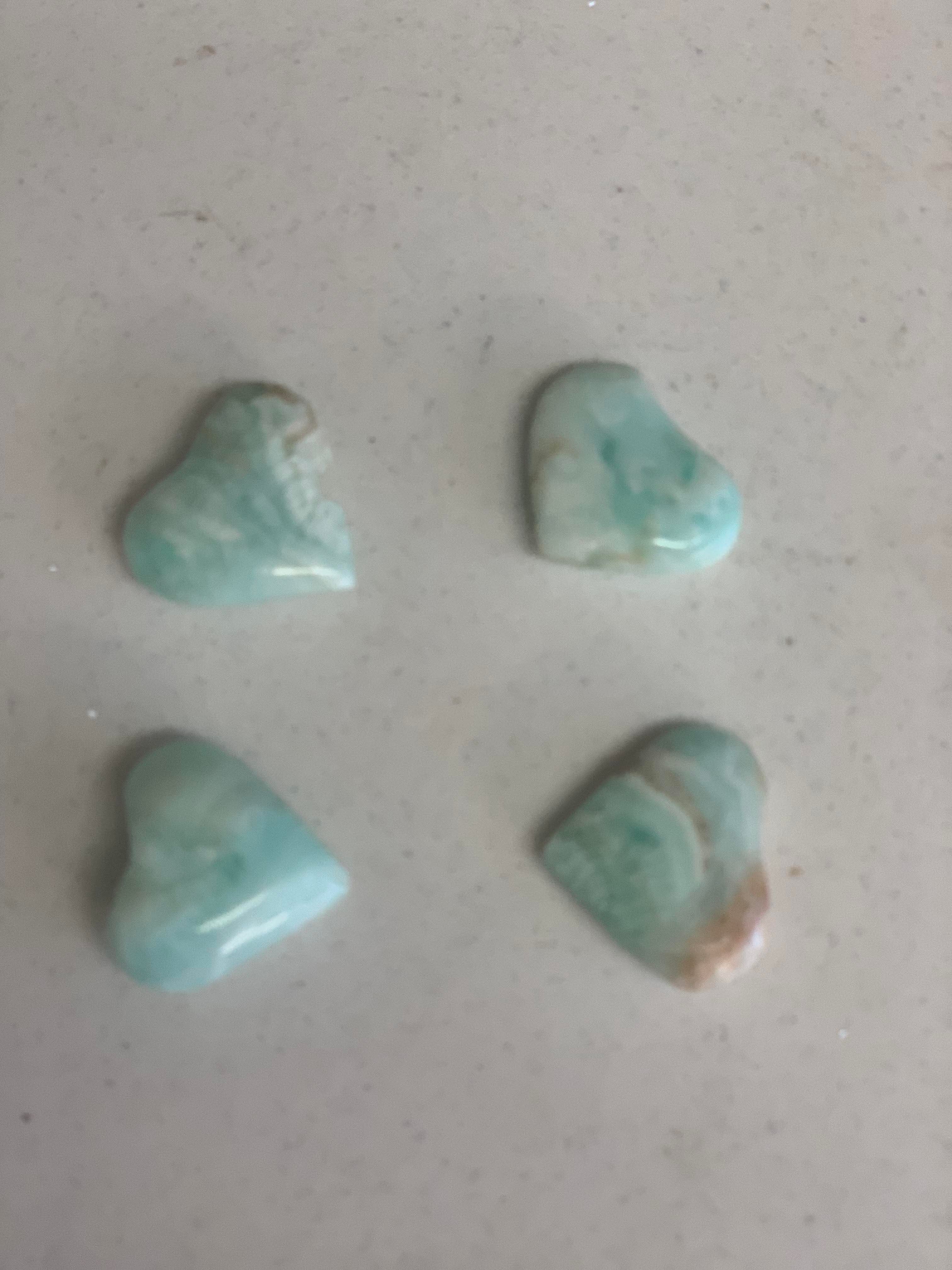 Caribbean Calcite Small Heart