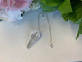 Clear Quartz Pendulum