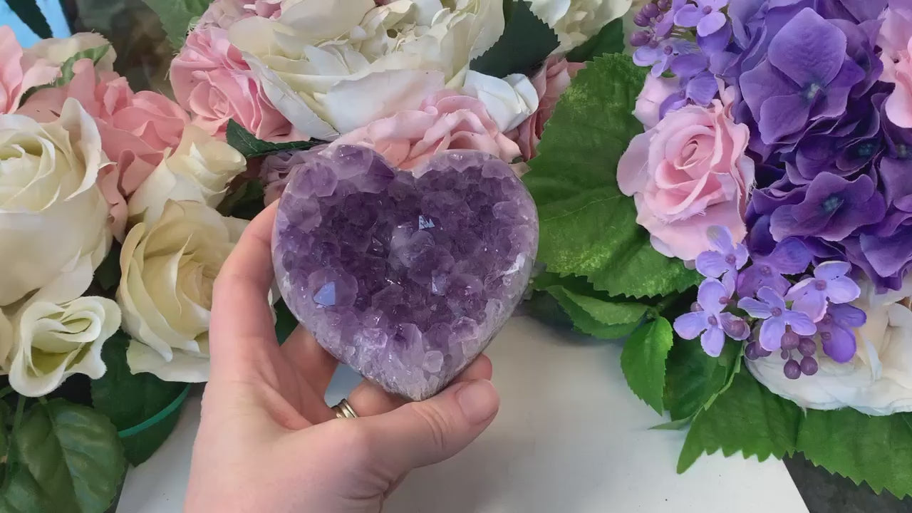 Amethyst Heart